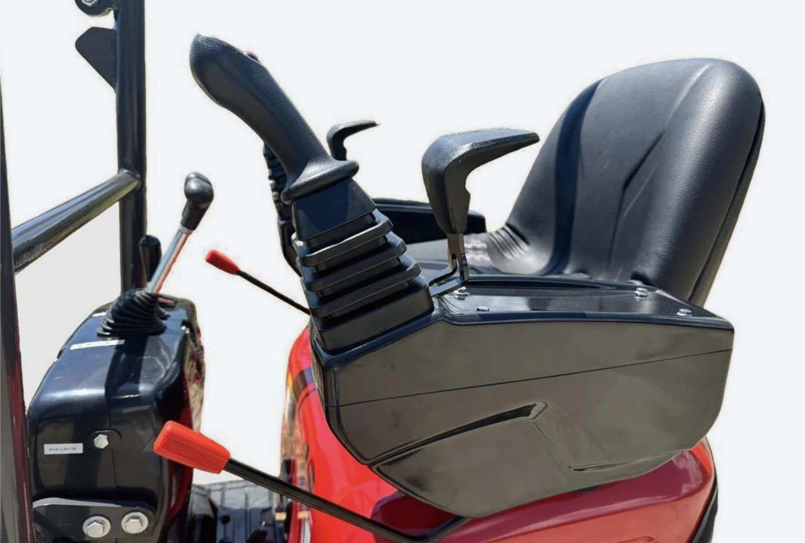 HS12U seat-side hydraulic pilot joystick and wrist rest